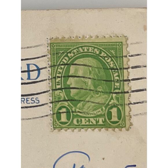 Vintage 1931 Lithograph Ephemera Postcard Travel Souvenir Niagara Falls, NY USA - Picture 6 of 10